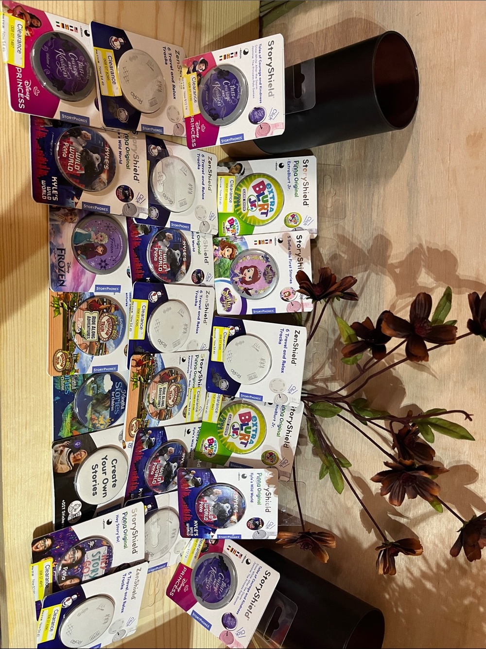 22 Target StoryShield Portable Speaker Covers – White and Purple Packaging